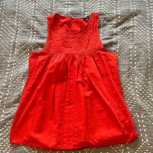 Madewell Embroidered Swing Tank